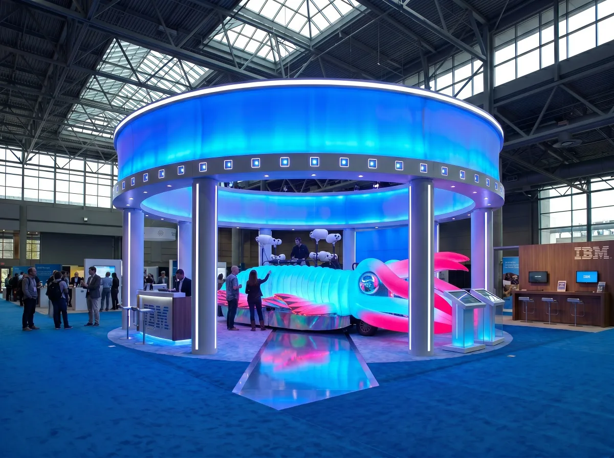 The cuttlefish on a expo